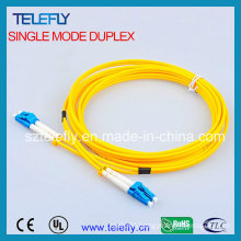 LC Duplex Single Mode Fiber Patch Cord